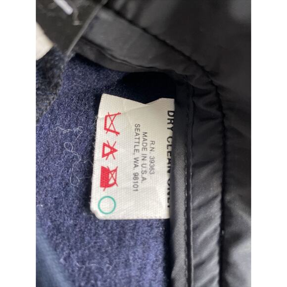 VTG Roffe Ski Wear SnowBoard Pants Womens Size 14 Navy Blue Stretch USA EUC - Picture 7 of 13